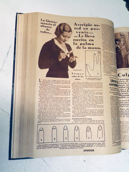 coleccion libros revista cronica a§os 30s 38x29x3.5-5 t12u